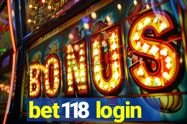 bet118 login